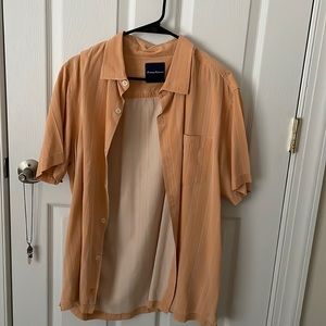 Orange Tommy Bahama Button Down